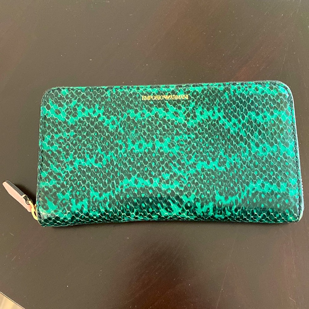 Emporium Armani leather wallet